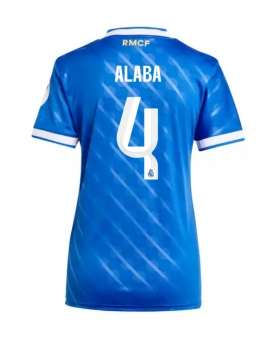 Real Madrid David Alaba #4 Maglia Gara Terza Repliche 2025-26 Donna Maniche Corte